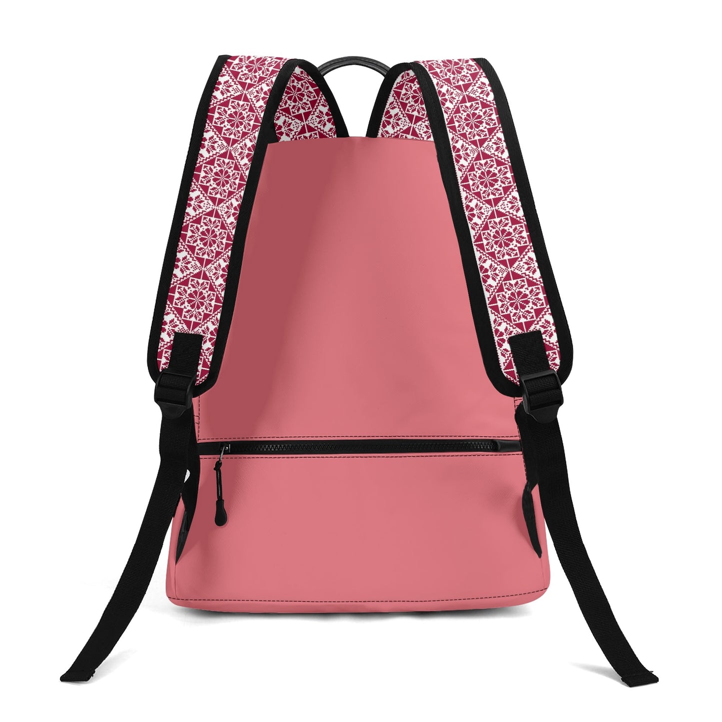 "Little Miss Free Palestine" 17 Inch Twill (PU) Leather Backpack