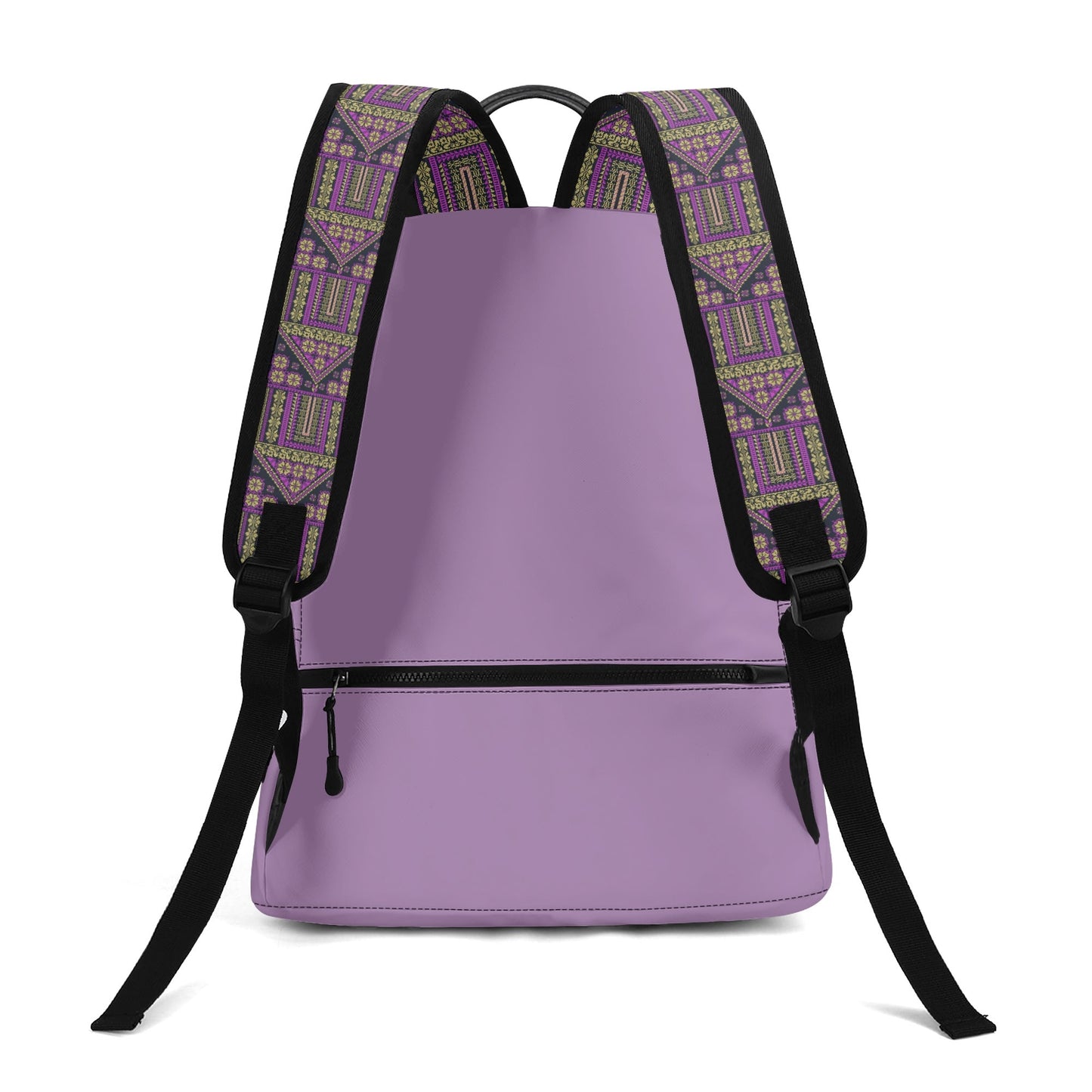 "Little Miss Free Palestine" 17 Inch Twill (PU) Leather Backpack