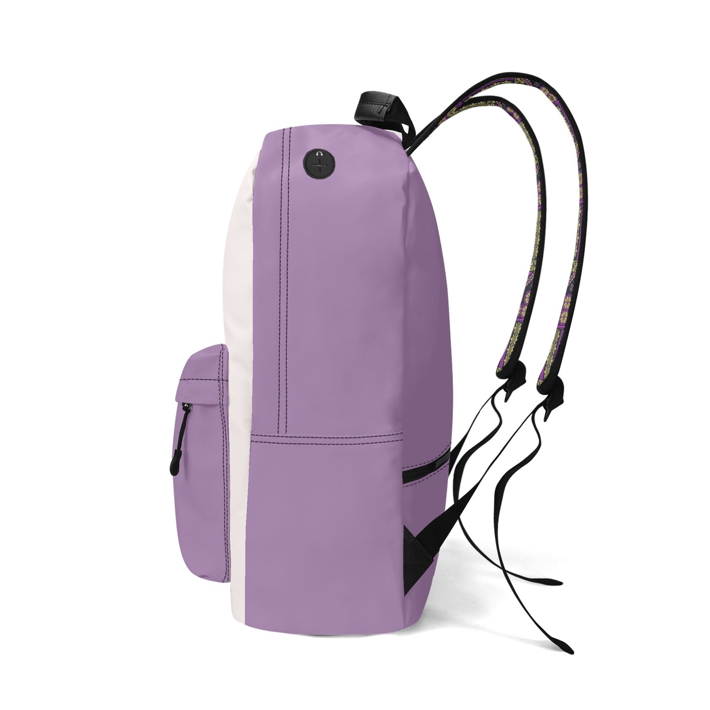 "Little Miss Free Palestine" 17 Inch Twill (PU) Leather Backpack