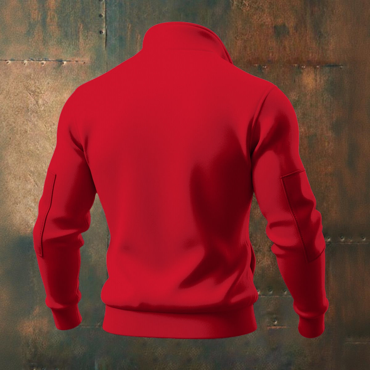 Palestinian Print Men's Thick Knit Fleece Jacket