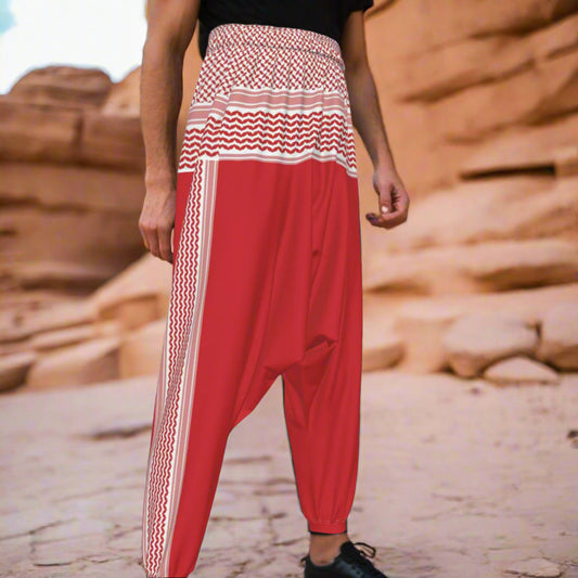 Jordanian Dabke Haram Loose Trousers
