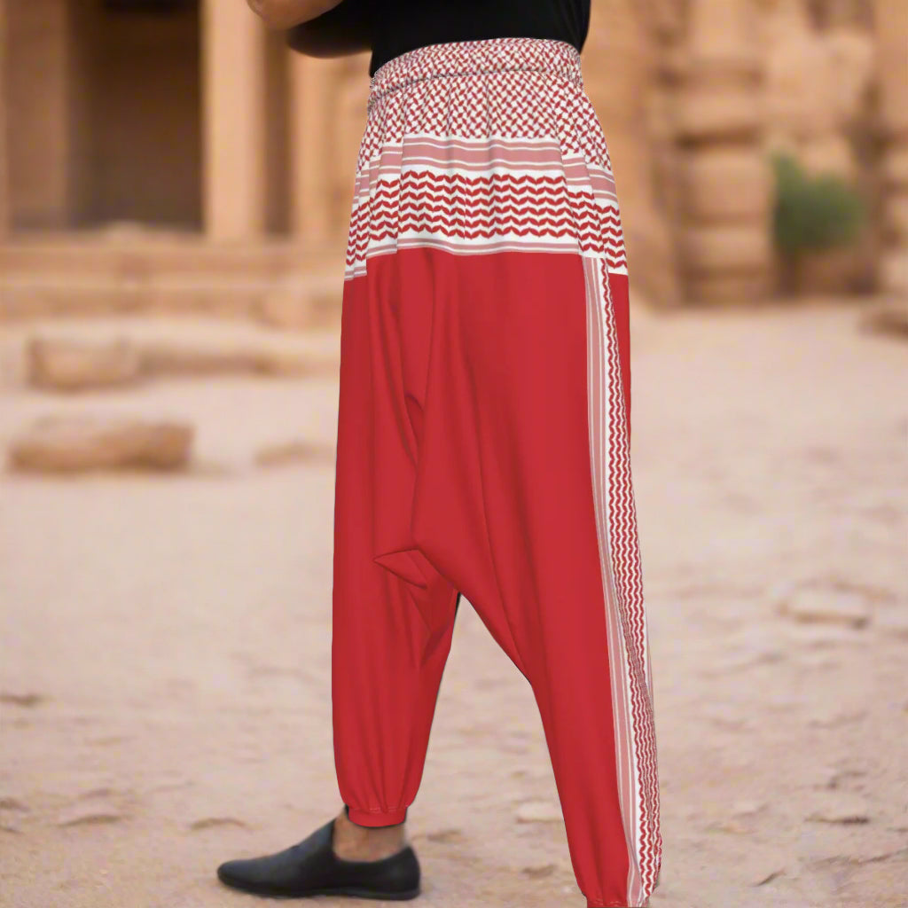 Jordanian Dabke Haram Loose Trousers