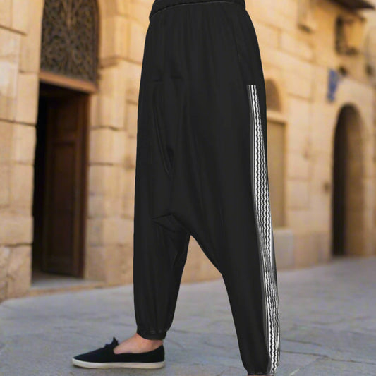 Keffiyeh Dabke Harem Loose Trousers