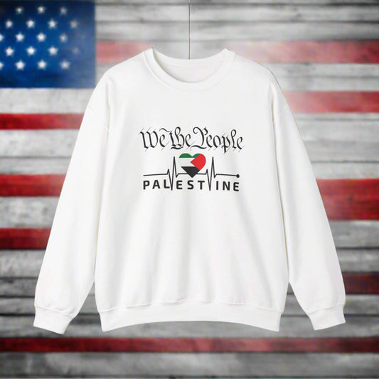 We the People Love Palestine Unisex Sweatshirt