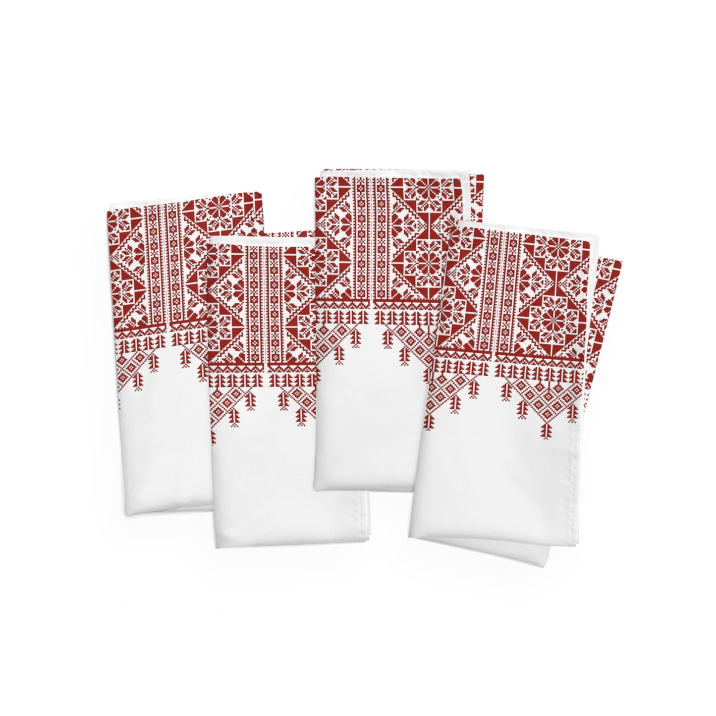 Bohemian Henna Arabian Elegant Napkins Set of 4