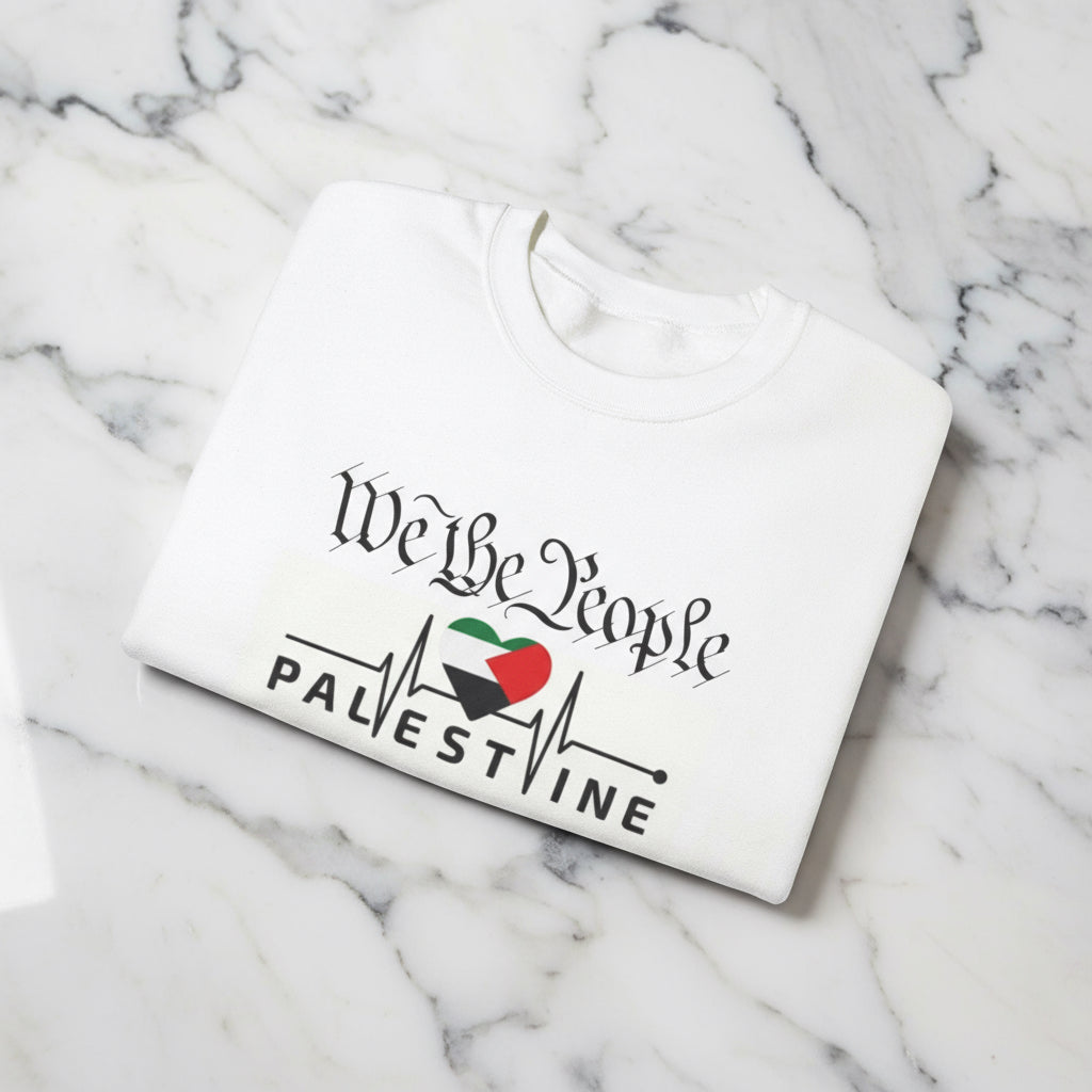 We the People Love Palestine Unisex Sweatshirt