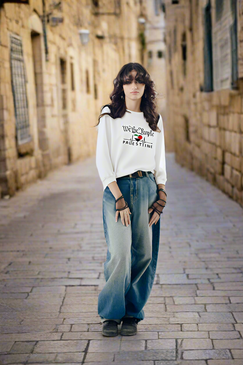 We the People Love Palestine Unisex Sweatshirt