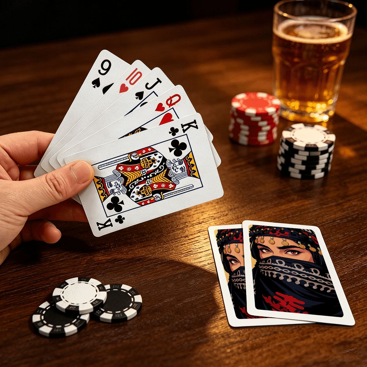 Bedouin Playing Cards (Single-Sided Design)