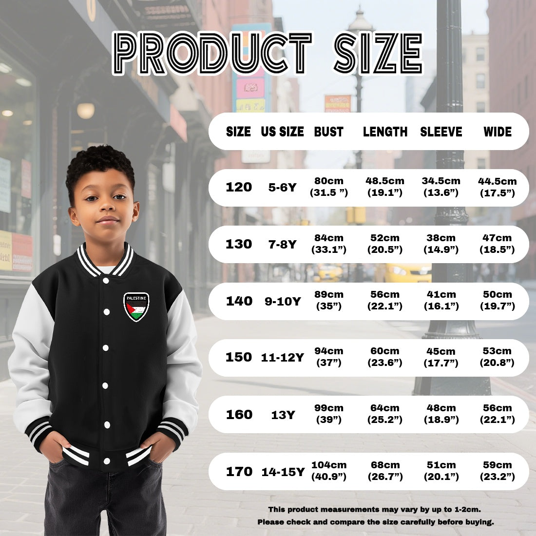 Palestine Jacket Children's Coat