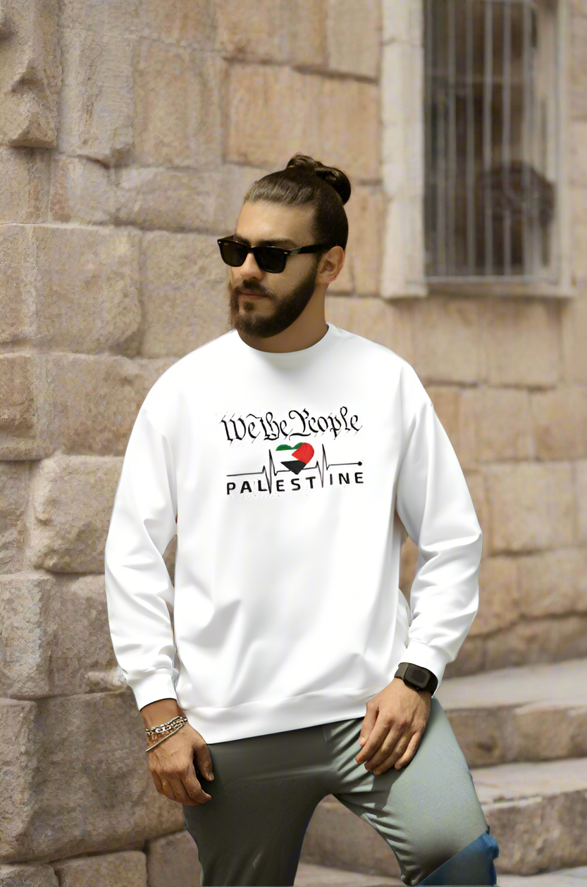 We the People Love Palestine Unisex Sweatshirt