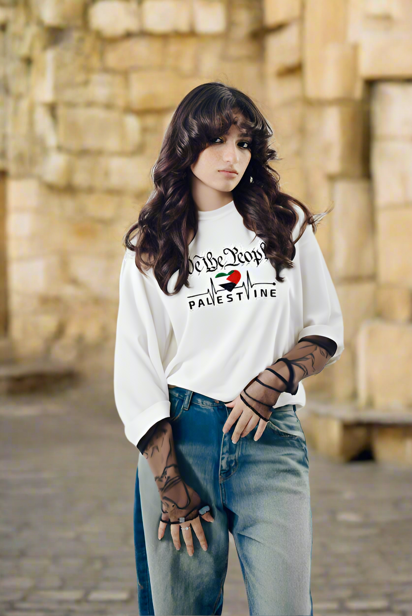 We the People Love Palestine Unisex Sweatshirt