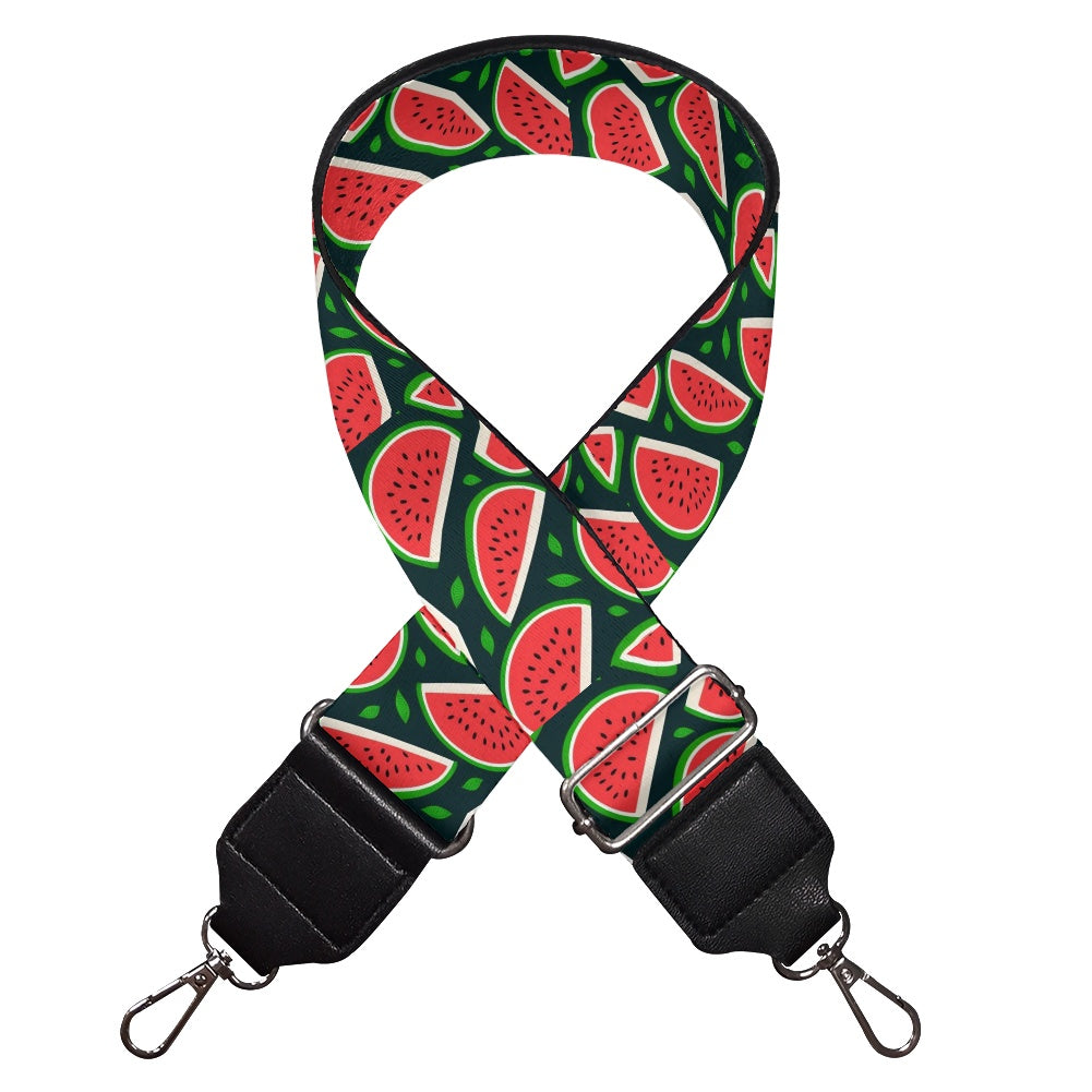 Palestinian Watermelon print Onesided bag strap