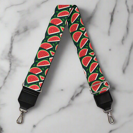 Palestinian Watermelon print Onesided bag strap