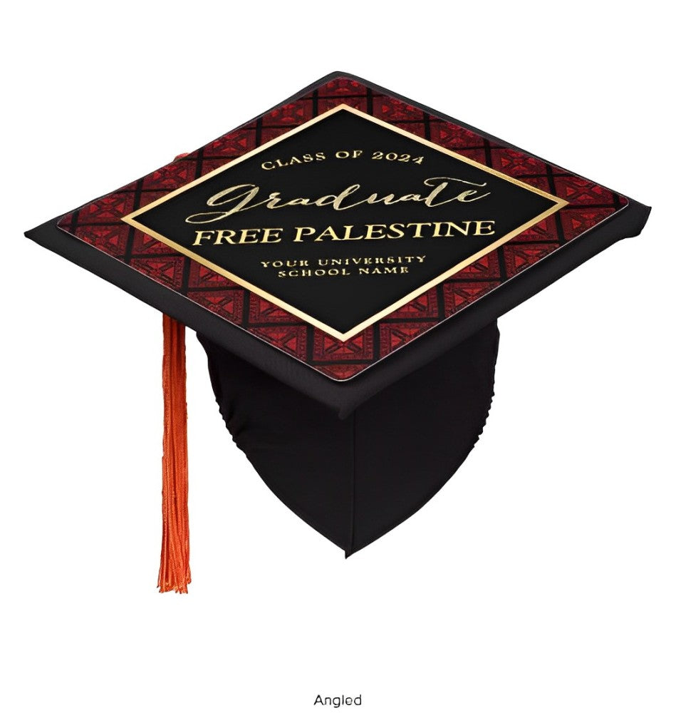 Tatreez Print Graduation Tassel Topper