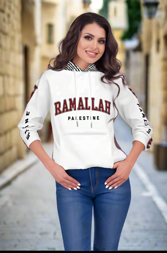 Ramallah, Palestine Unisex Kuffiyeh Hoodie