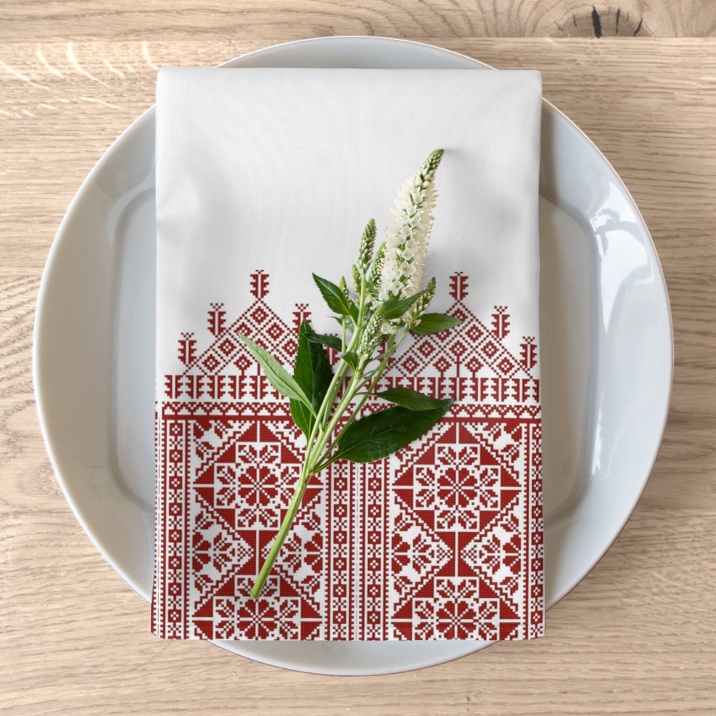 Bohemian Henna Arabian Elegant Napkins Set of 4
