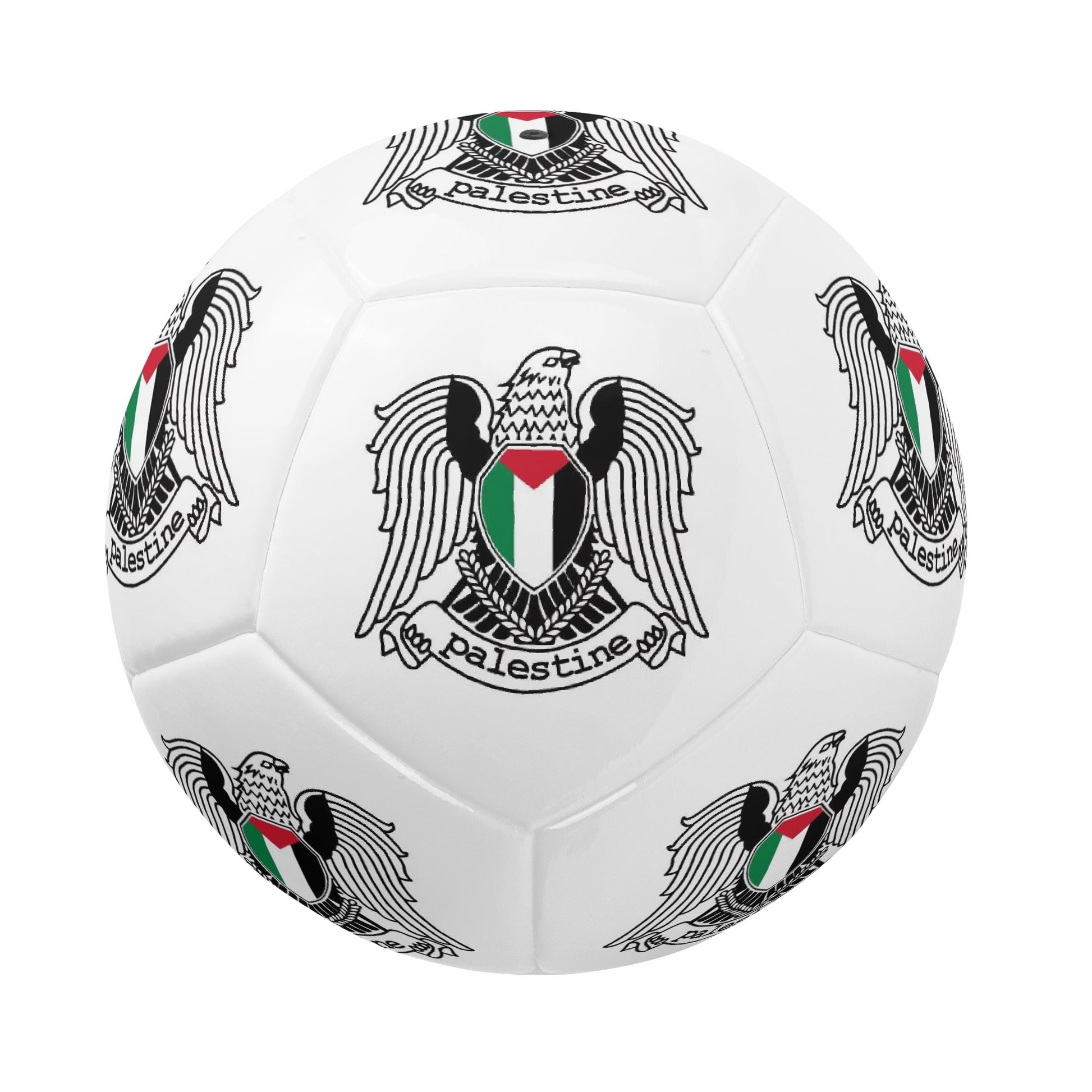 Palestine code of Arms soccer ball