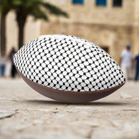 Two sides printed Palestinian Kuffiyeh American Football