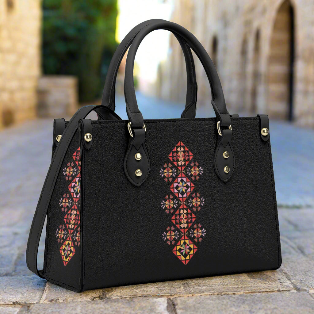 Palestinian Tatreez Motif handbag