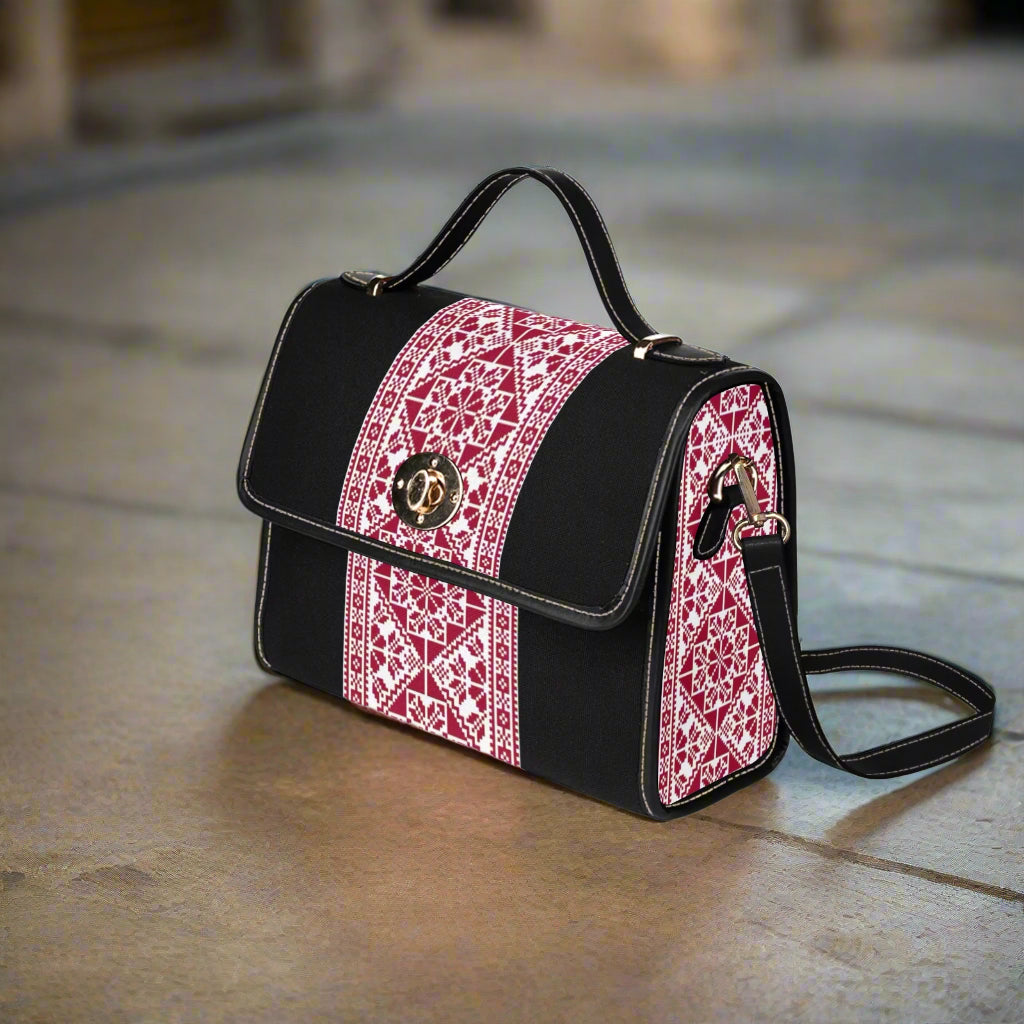 Palestinian Tatreez canvas bag 8