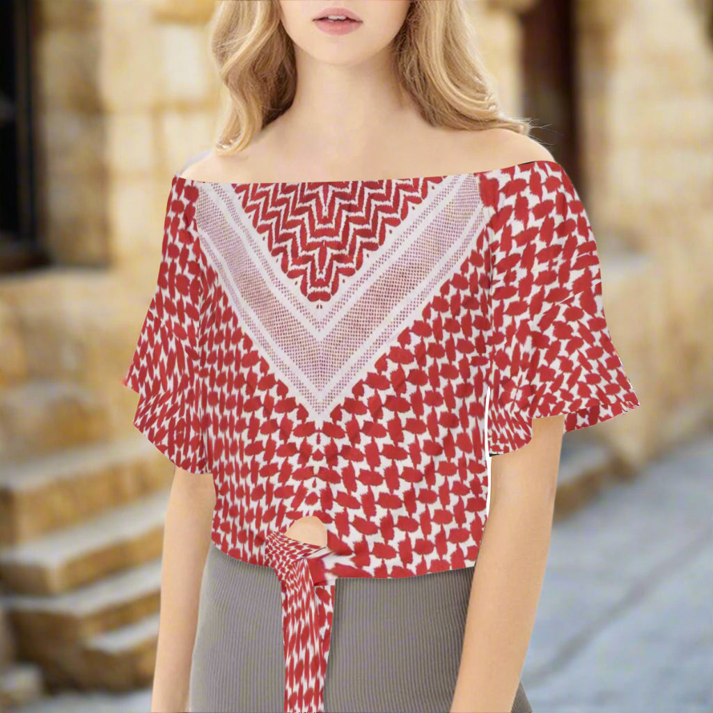Jordanian Shemagh Blouse