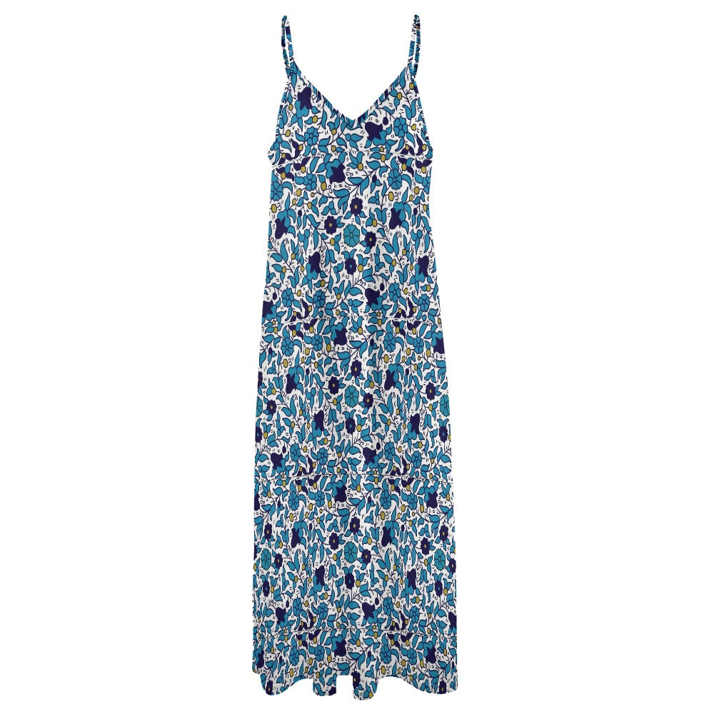 Palestinian Jerusalem Hebron Sling Ankle Long Dress