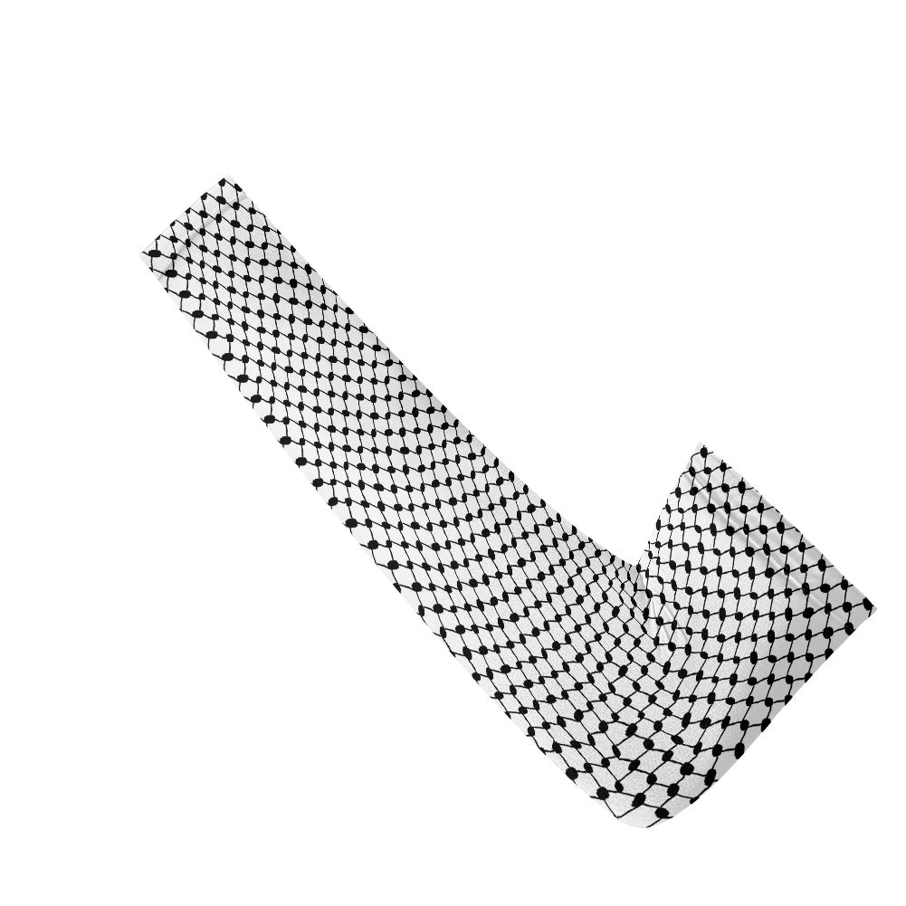 Palestinian Kuffiyeh Sun protection Sleeve(2 pack)