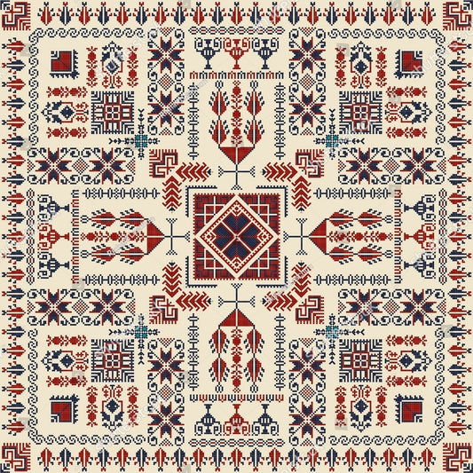 A Comparison of Cross Stitch and Tatreez