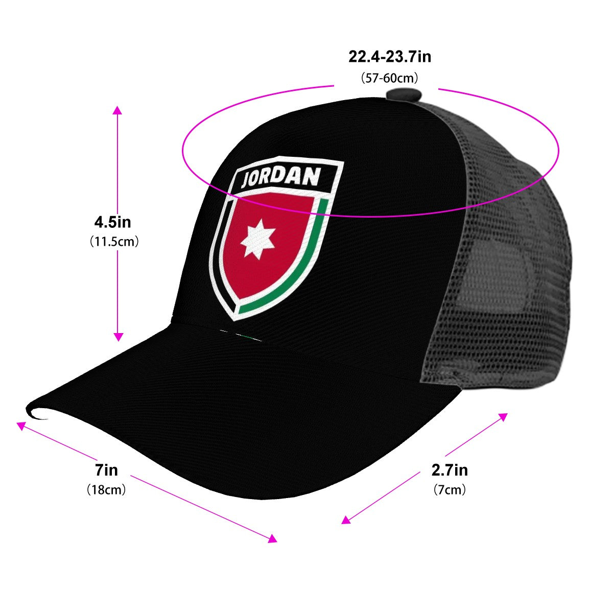 Jordan World Cup Emblem Mesh Baseball Cap