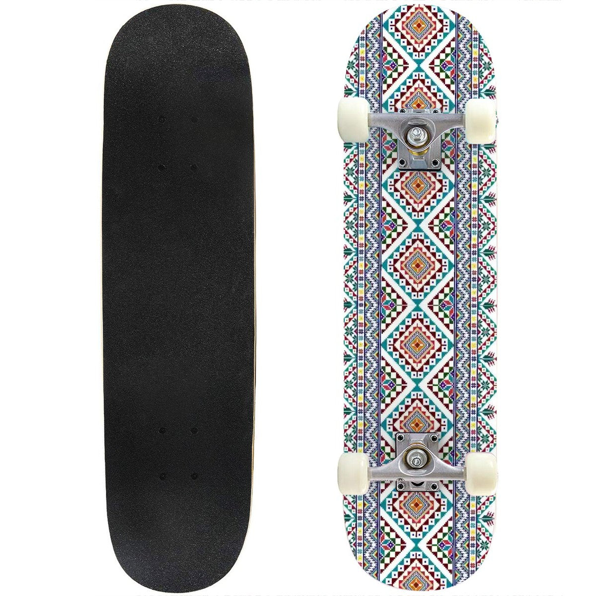 Palestinian Tatreez Skateboard