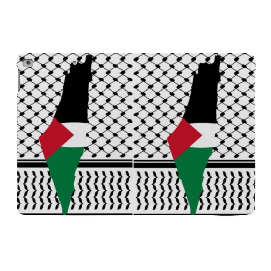 Palestinian Kuffiyeh Map Flag IPAD Protective Case without Pen Slot