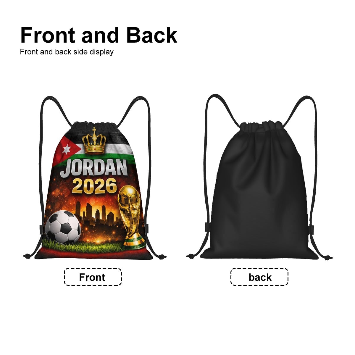 Jordan World Cup 2026 Drawstring Bag
