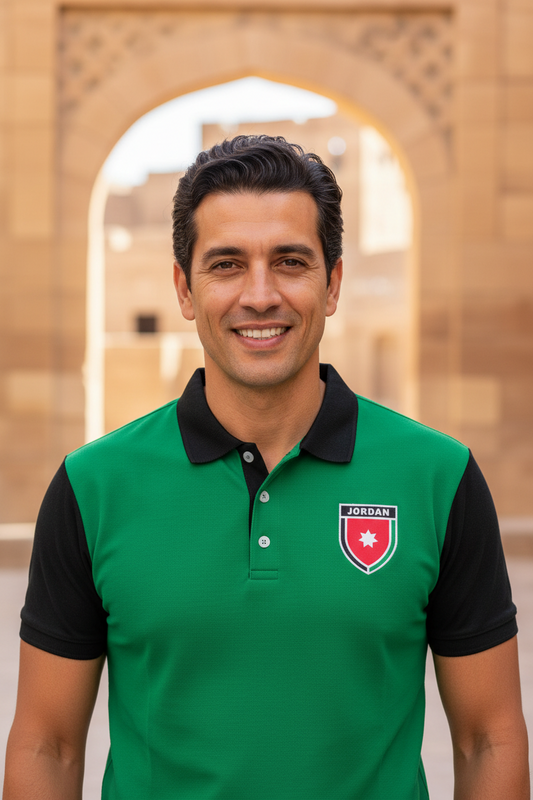 Jordan Sports World Cup Men's Short Sleeve Casual Polo Shirt