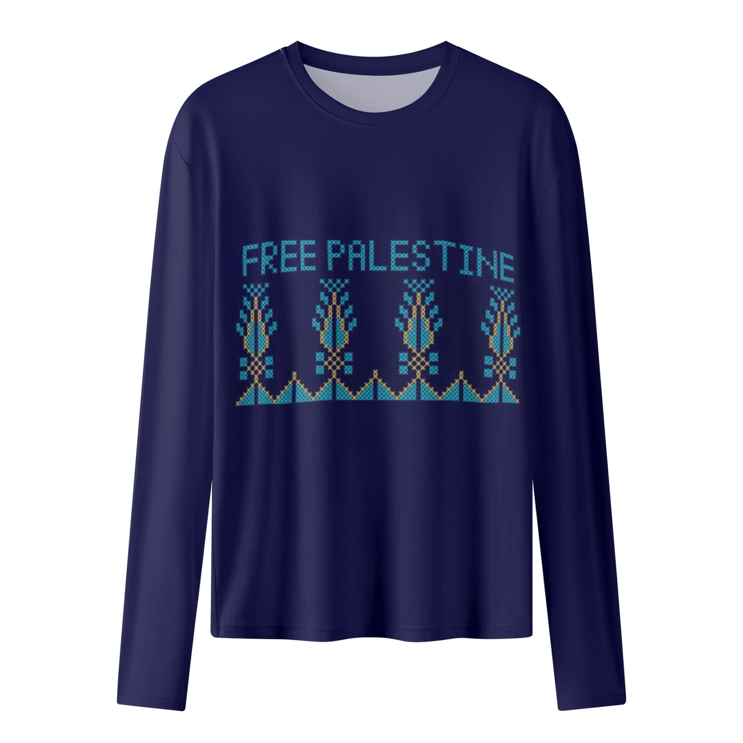 Palestine Womens Long Sleeve T Shirt Blouse