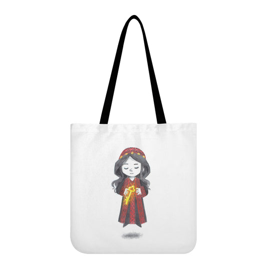 Palestinian Child Girl Cloth Tote Bag