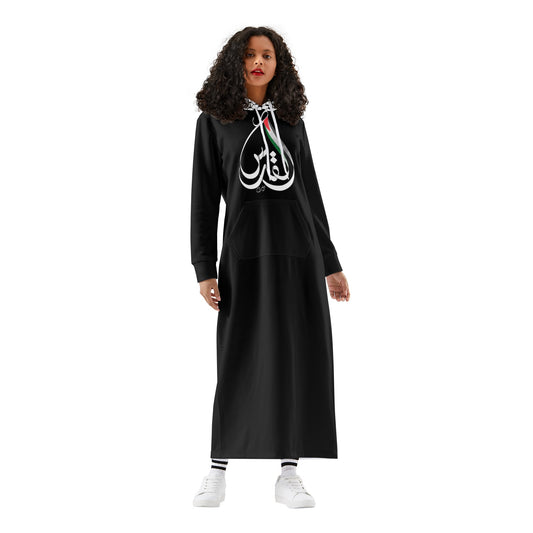 Palestinian Womens Casual Long Kuffiyeh Dress