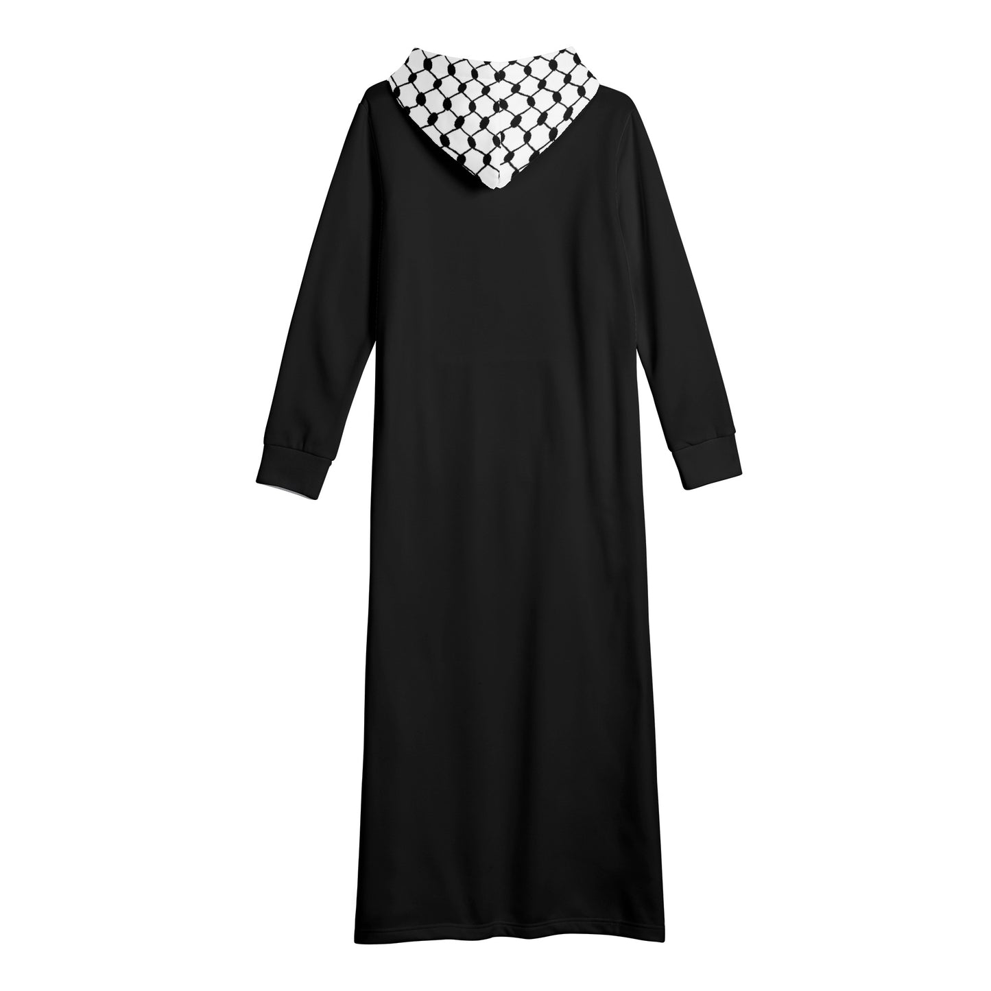 Palestinian Womens Casual Long Kuffiyeh Dress