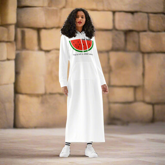 Palestinian Casual Long Dress with Watermelon