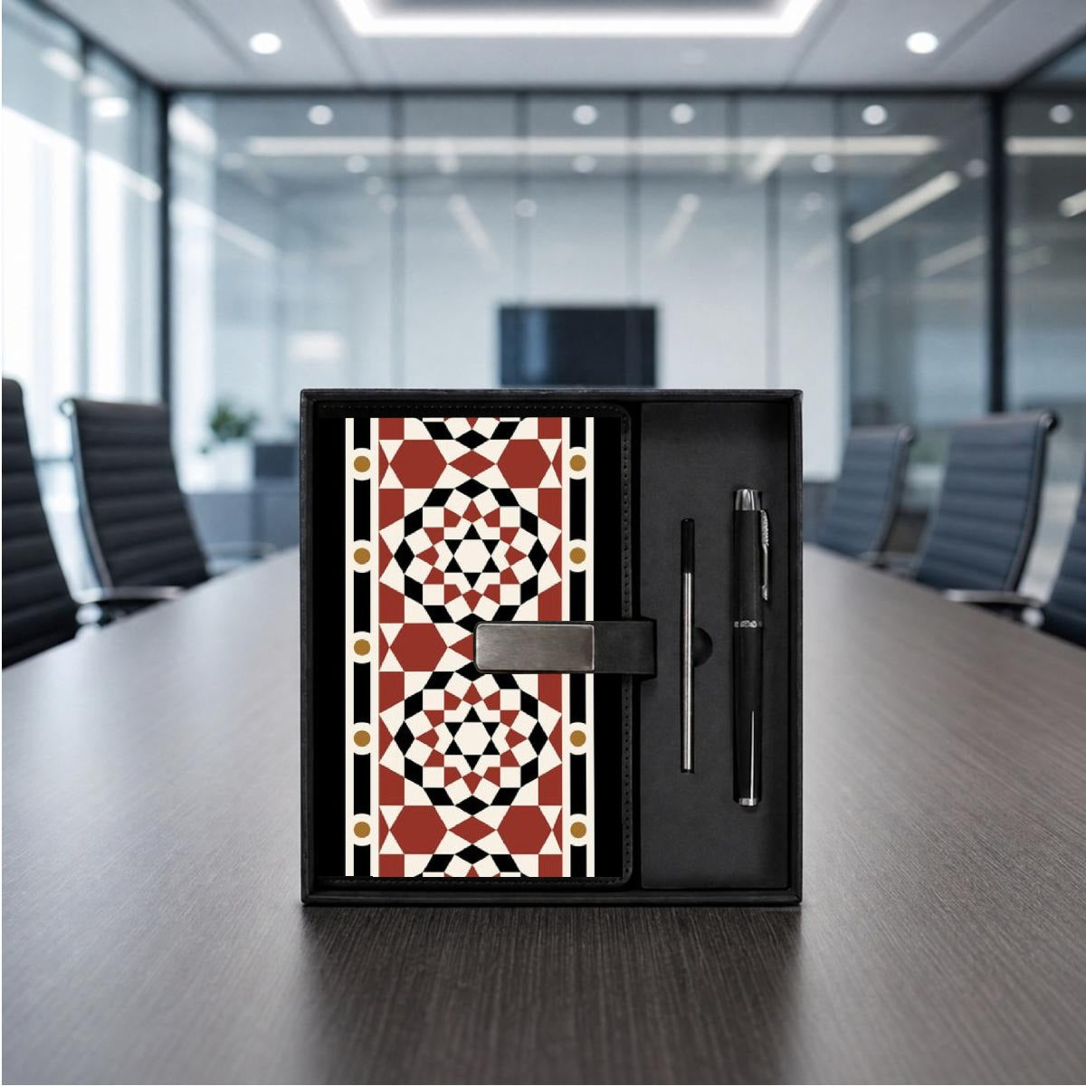 Syrian Notebook Gift Set with Metal Pen