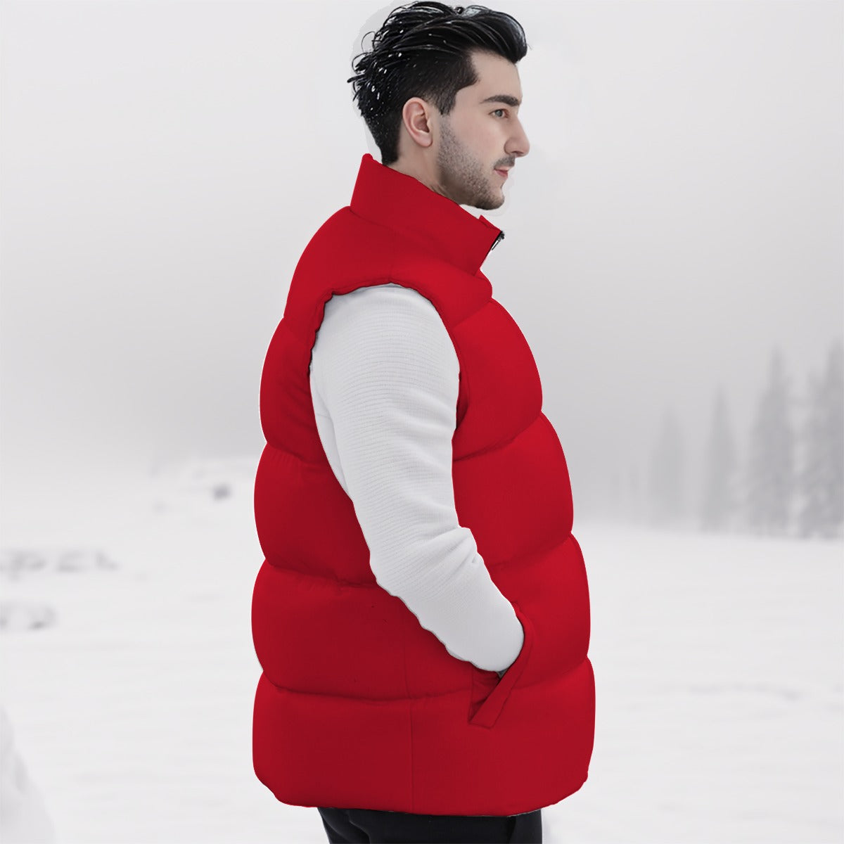 Palestine Scout Spade Print Puffer Jacket – Windproof, Warm & Lightweight