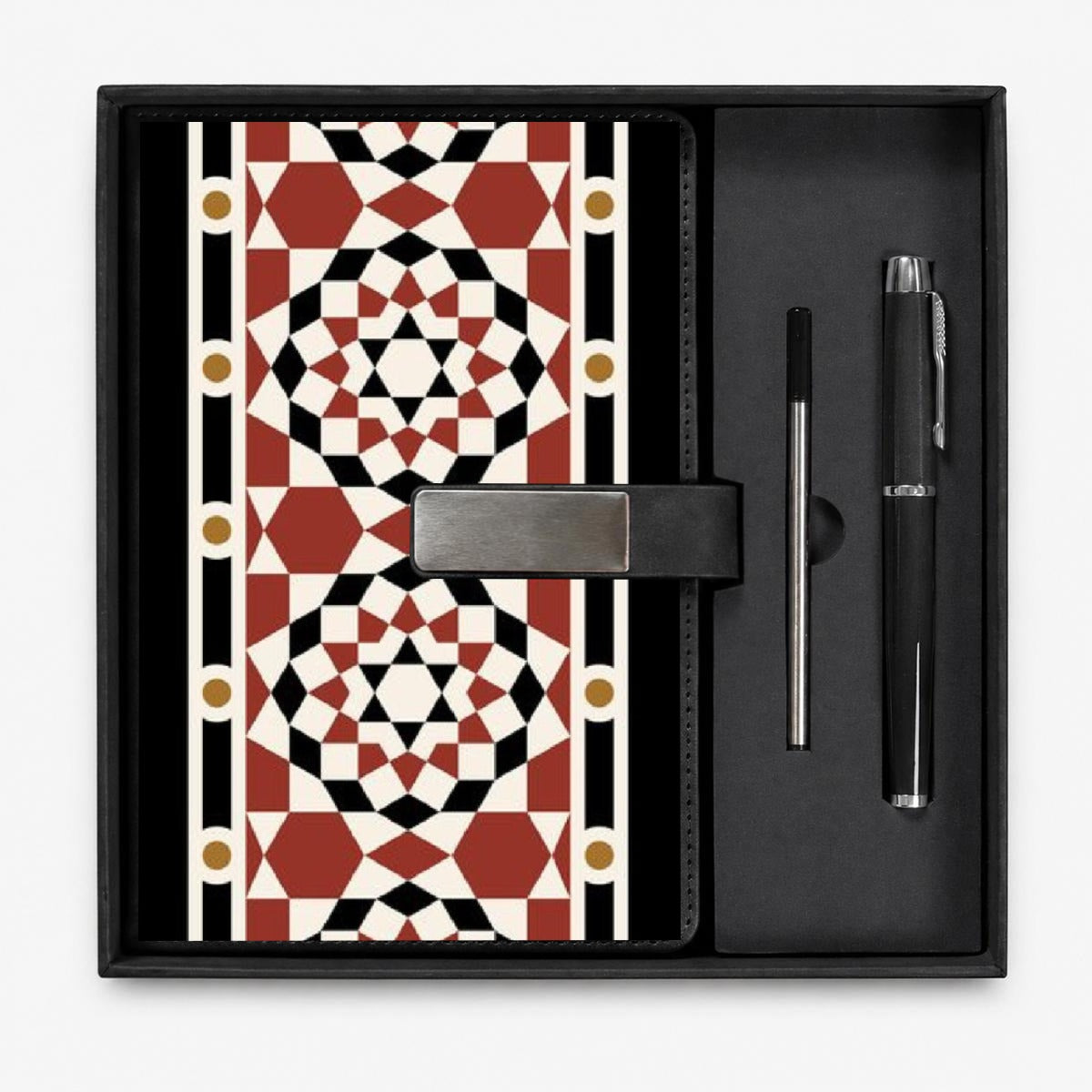 Syrian Notebook Gift Set with Metal Pen