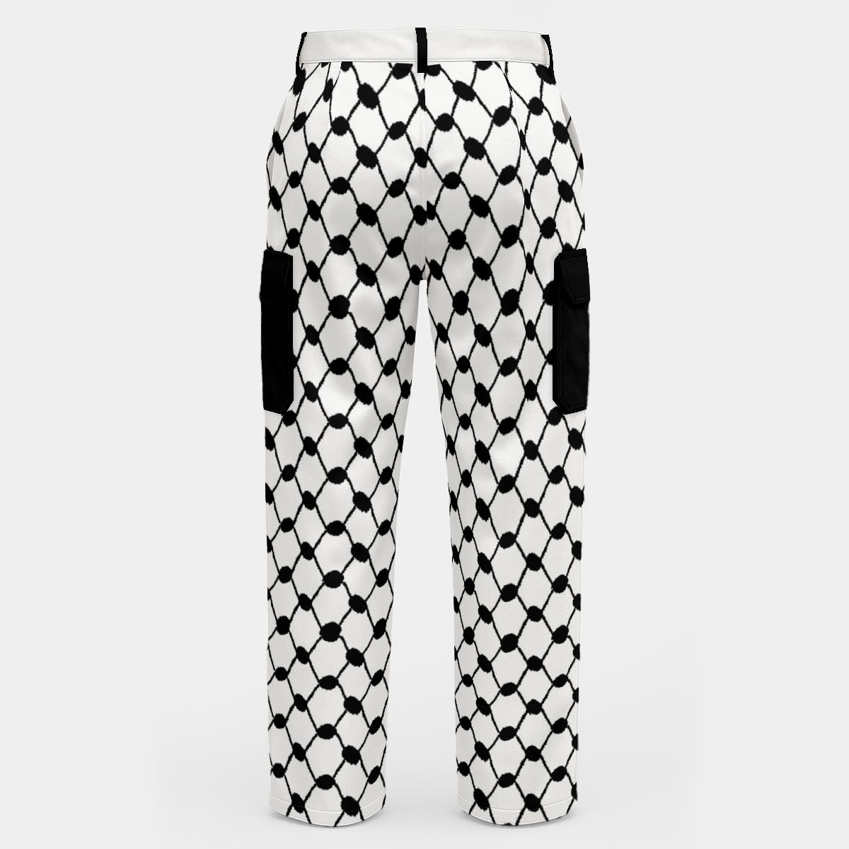 Men Keffiyeh All-Over Print Men's Cargo Pants