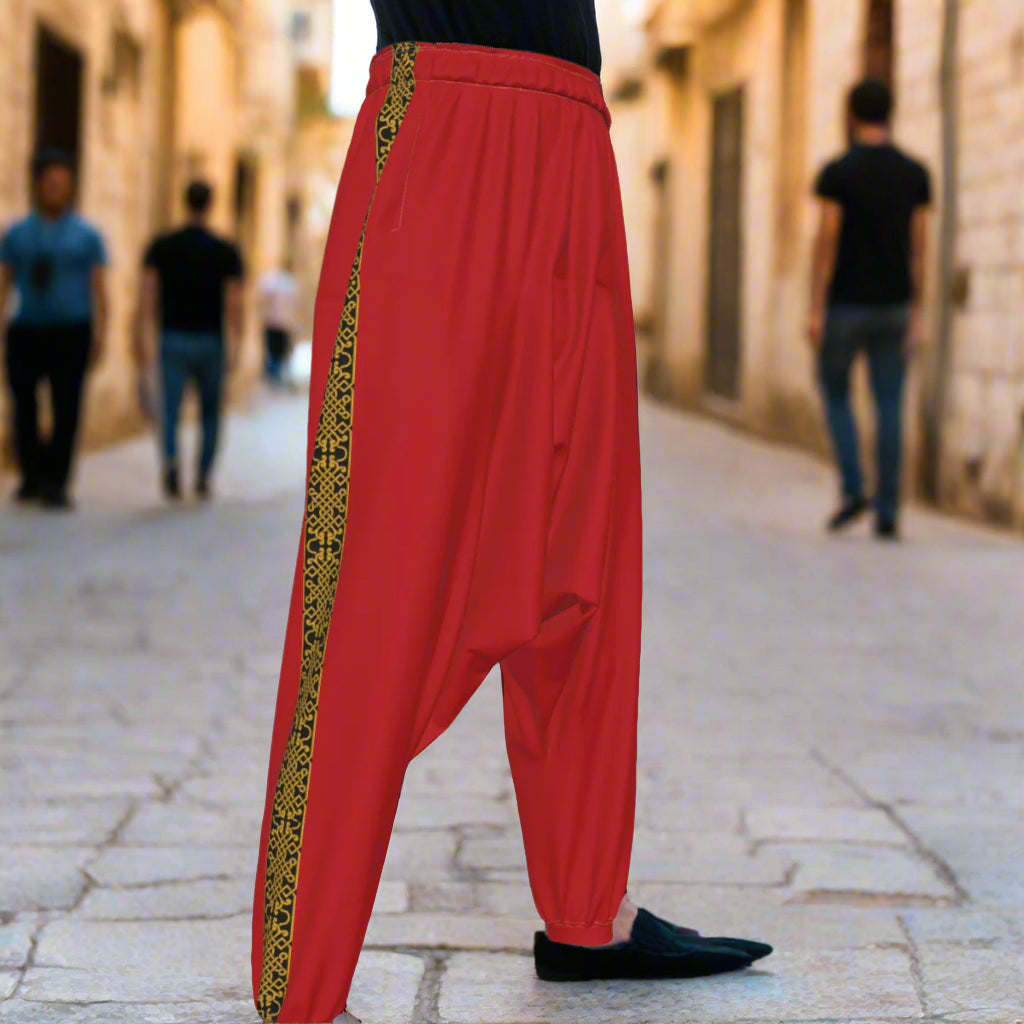 Arabian Sirwal Harem Men's Loose Trousers