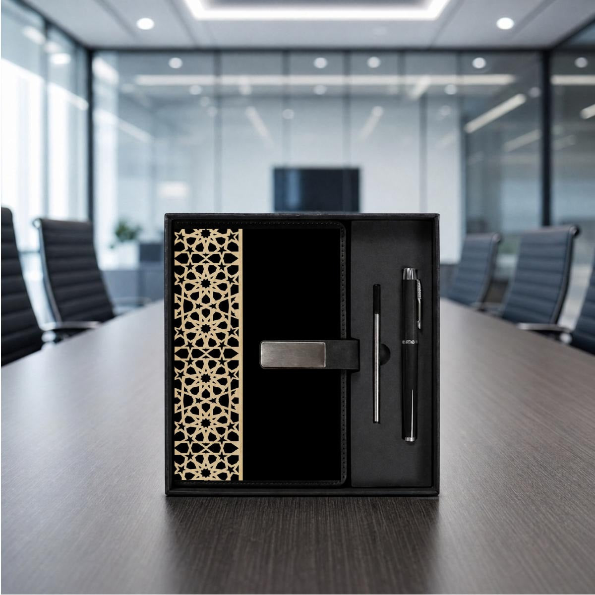 Arabian Notebook Gift Set with Metal Pen