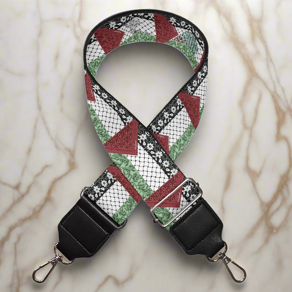 Palestinian Flag Women's Bag strap