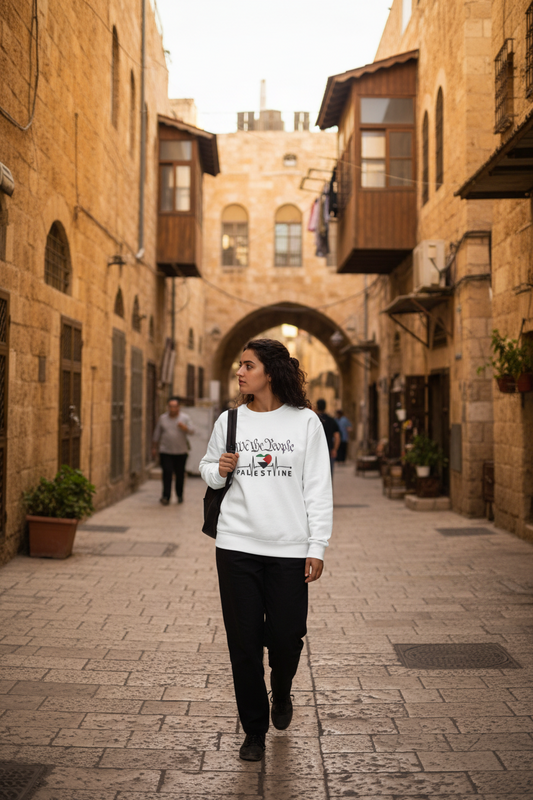 We the People Love Palestine Unisex Sweatshirt