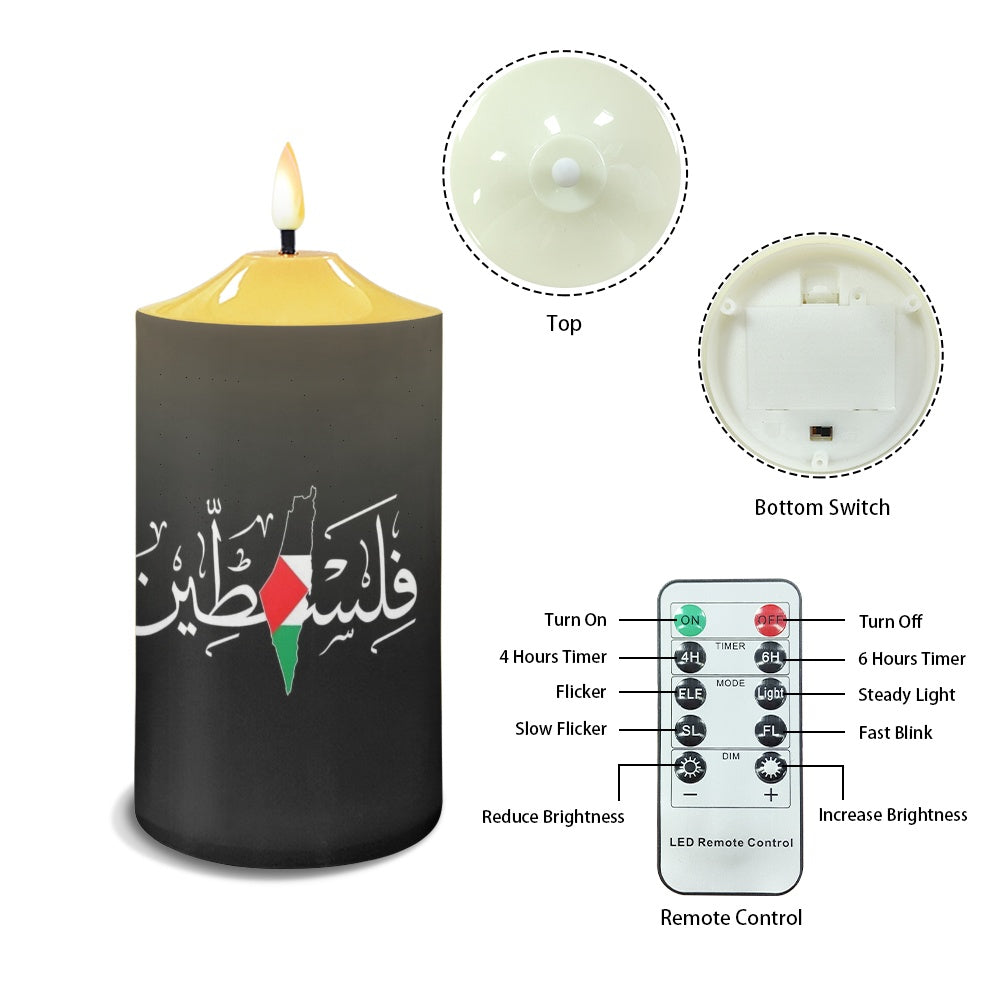 Palestinian Bullet candles (set of 3), Henna, Wedding, Home Decor