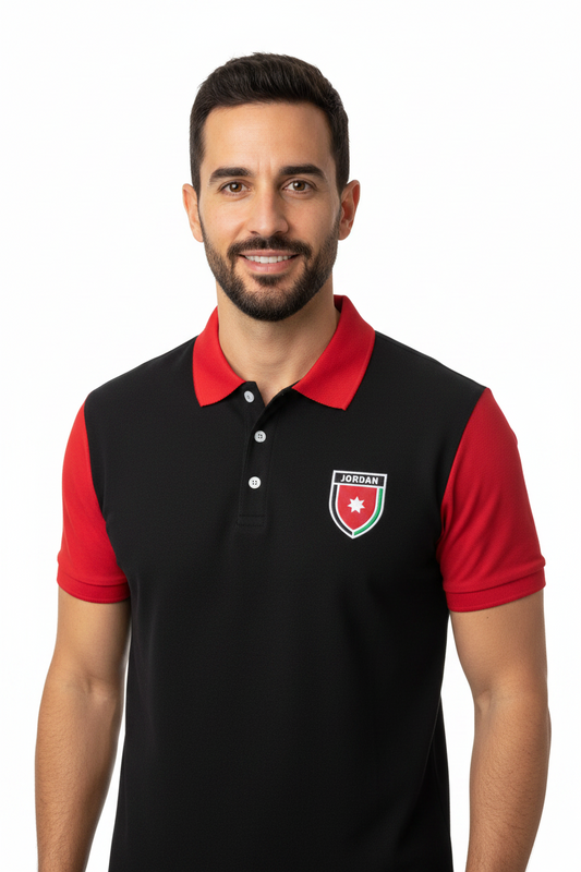 Jordan Sports World Cup Men's Short Sleeve Casual Polo Shirt