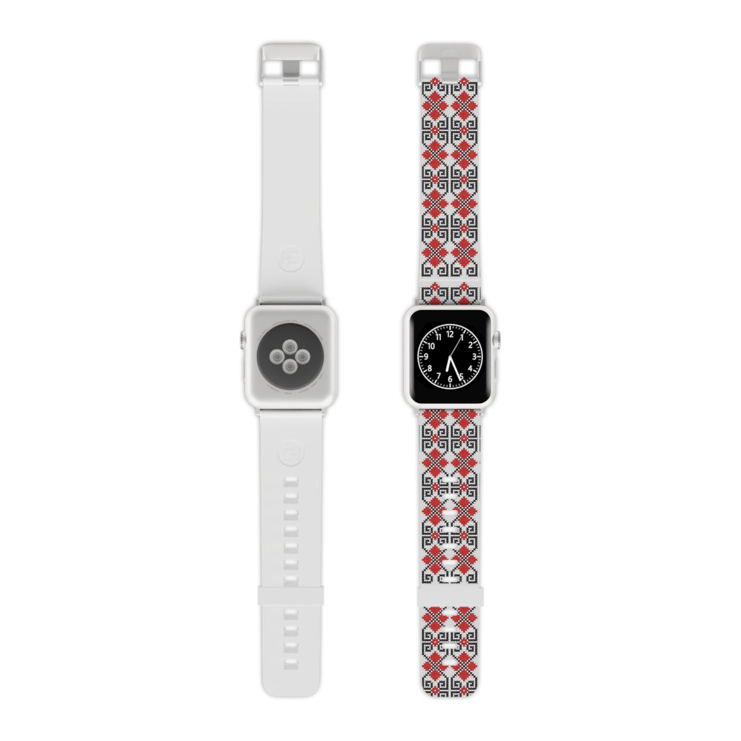 Watch Band for Apple Watch, Palestinian Tatreez print design