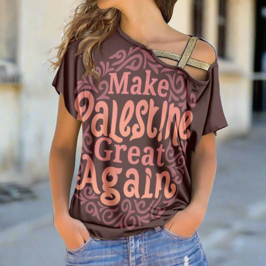 Palestinian "Make Palestine Great Again" women top